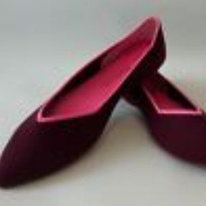 Rothy's The Point in Currant Size 8 merino